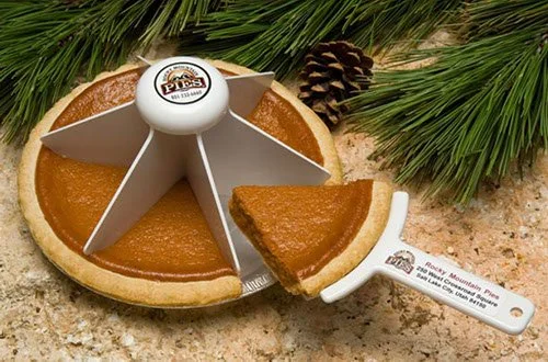 Precision Pie Cutter: Achieve consistent and accurately portioned pie slices with a reliable cutter and marker set from Lucerne Valley, California; buy online and simplify your pie preparation process in Big Bear City, California.