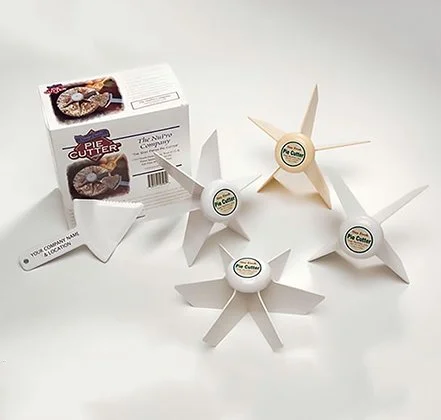 Pie Cutter Set: Achieve precise and even pie slices with a versatile cutter and marker set from Lucerne Valley, California, offered in different sizes to suit your needs; buy online and simplify your pie preparation.